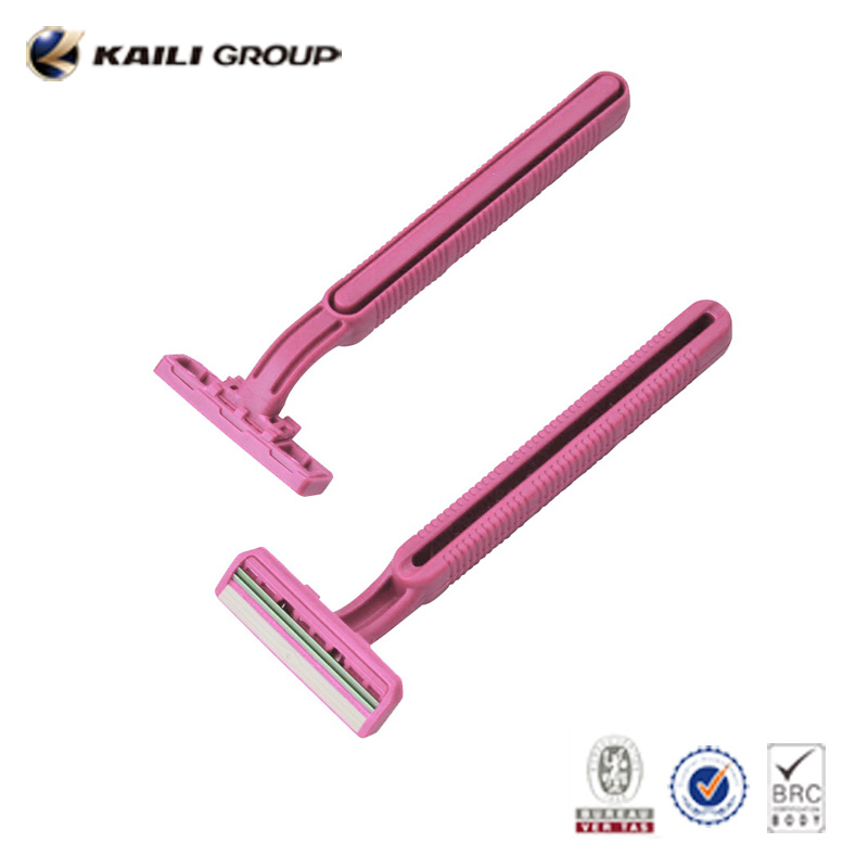 disposable razor, twin stainless steel blade
